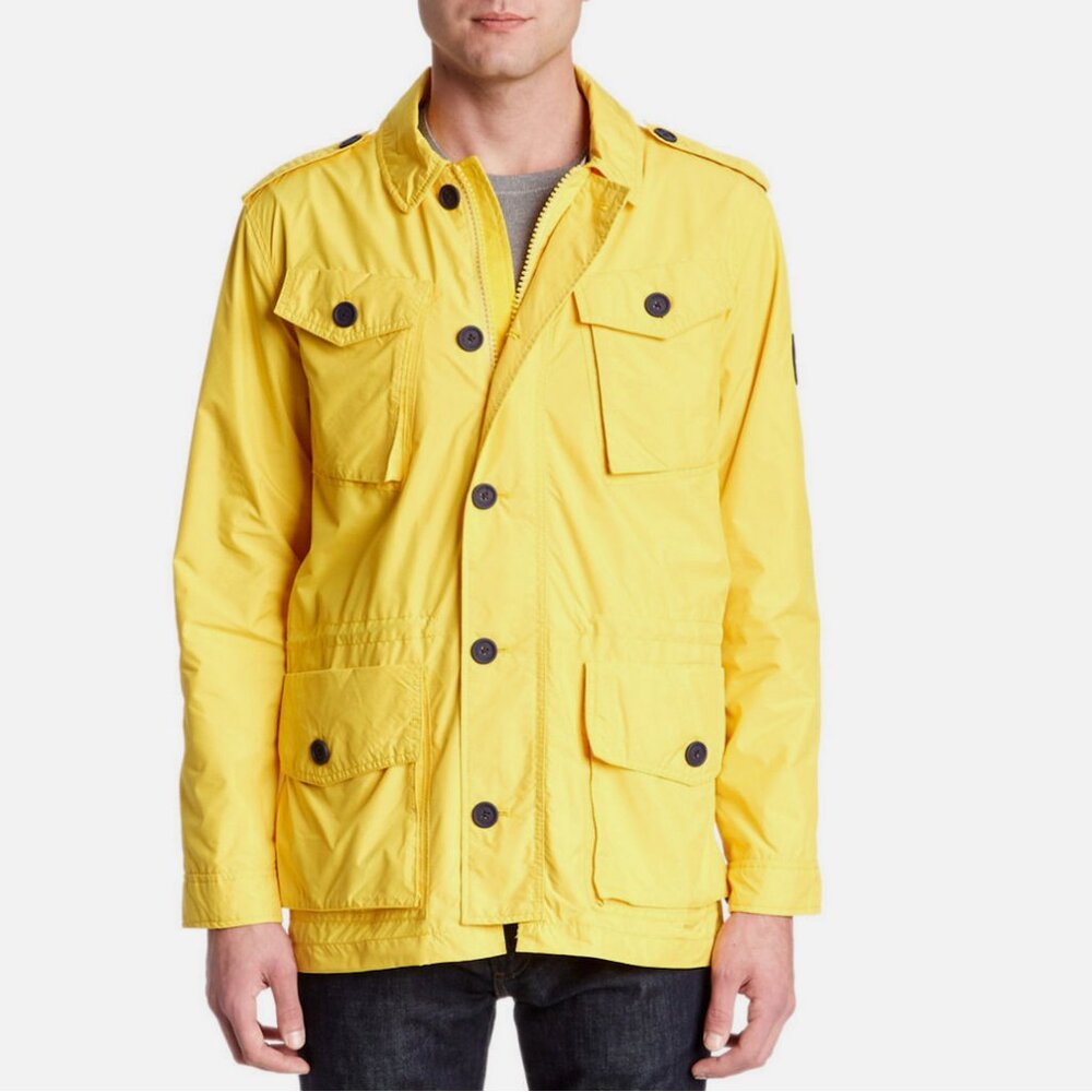 NWOT Sperry Top Sider Nautical Boating Cargo Jacket